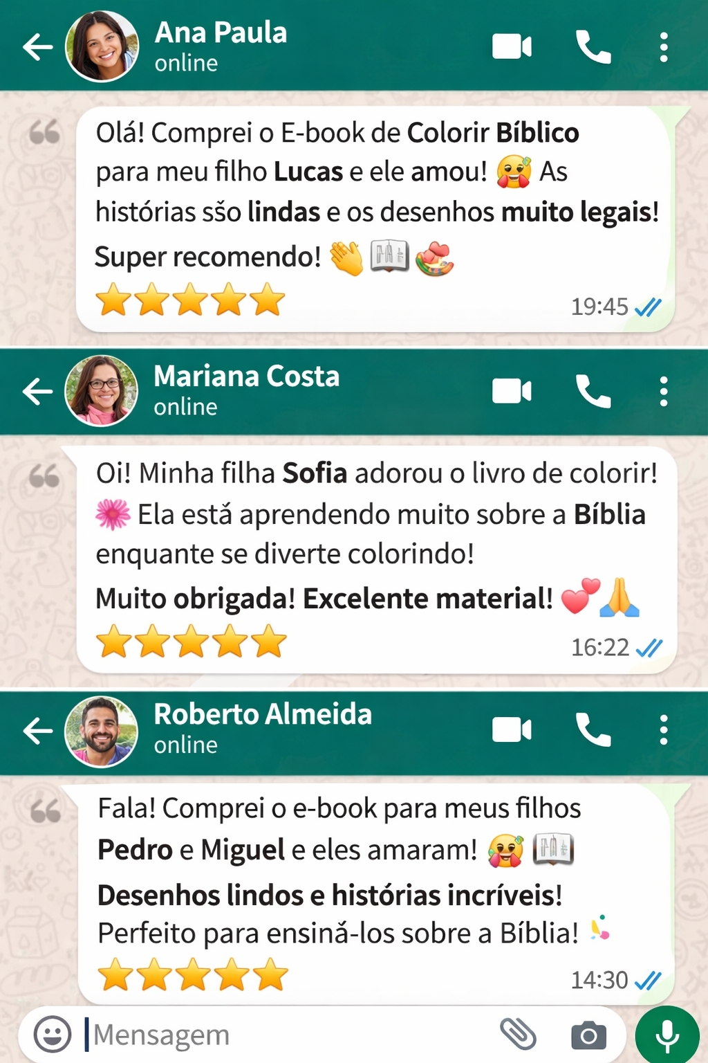 Depoimento de Cliente